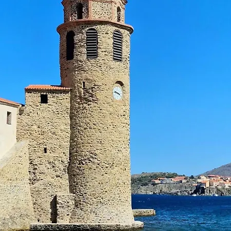 Apartmán 3conv48- T2 Avec Vue Imprenable En Face Collioure